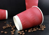 Single / Double PE Coated Paper Cup Sleeve Machine With Digital Control Panel 70-80pcs/Min