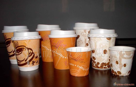 Automatic single and double PE Coated Paper Cup Forming Machine For Hot / Cold Drink cups with Hot Air System