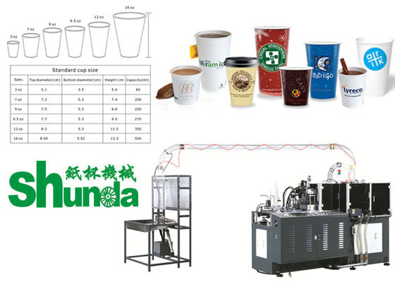 Qualidade Máquina automática líquida descartável do copo de papel com movimentação infinita variável fábrica