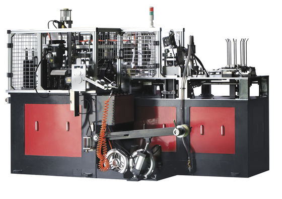 Automatic single and double PE Coated Paper Cup Forming Machine For Hot / Cold Drink cups with Hot Air System