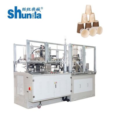 Qualidade Máquina de fabricação de copos de papel de sumo de parede dupla 80-120 pcs / min fábrica