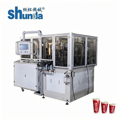 Qualidade Copo de chá de papel que faz a máquina, copo de chá máximo automático do papel 100cups/min que faz a máquina-grande garantia da instalação da qualidade fábrica
