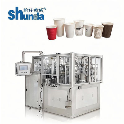 Qualidade Copo de chá de papel que faz a máquina, copo de chá de alta velocidade automático do papel do controle digital que faz a máquina SMD-90 fábrica