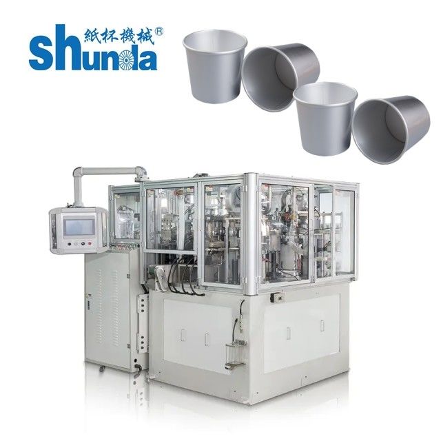 Boost Production High Speed Automatic Paper Cup Machine With Optional Feeder