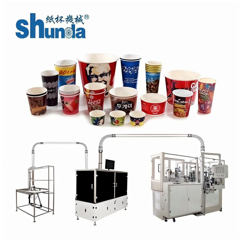 Double Wall Making Automatic Paper Cup Machine Operates Smoothly And Efficiently