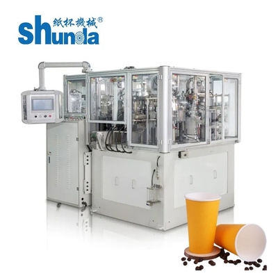 Gelado ultrassônico/copo de papel da água que forma a máquina 4oz - máquina do copo 16oz de papel para fazer copos descartáveis