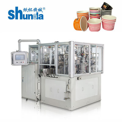 Máquina de alta velocidade do copo de papel, copo quente de papel de alta velocidade automático de Shunda que forma o melhor da tecnologia de Formosa da máquina que vende nos EUA