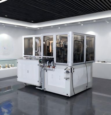 Máquina de termoformagem de copos descartáveis com revestimento de PE único / duplo 120 130 140 150 PCS/MIN