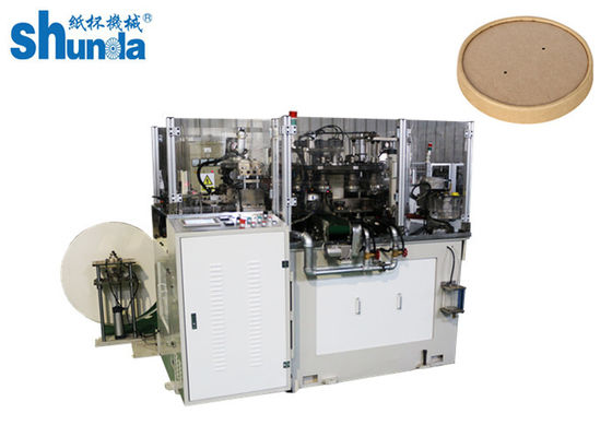 Tampa automática do copo de papel do CE de 135gsm 60pcs/Min que faz a máquina
