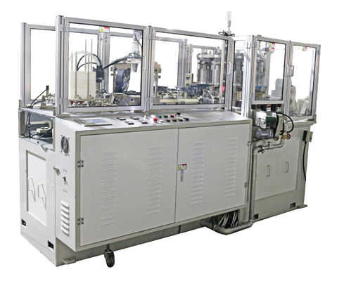 Máquina de Tubos de Papel Automática Verde de Alta Velocidade 70 - 80 PCS / MIN